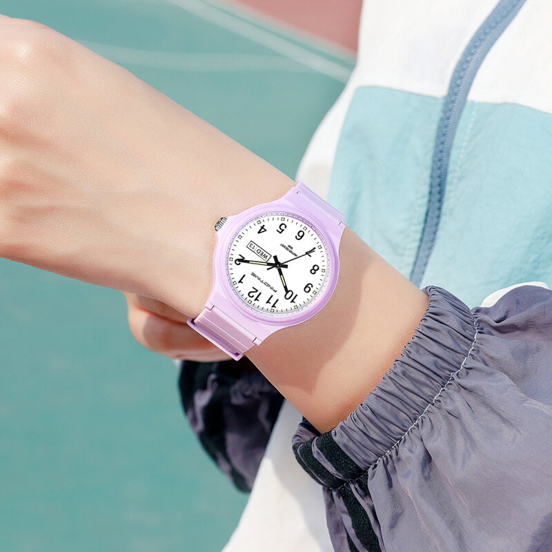 Women s Sport Watch with Calendar 50M Waterproof Watch Findtime