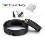 T5S Non-Bluetooth Fitness Tracker Watch Pedometer Digital Step Counter Calorie Counter Distance Activity Tracker Alarm LED Fitness Watch IP65 Water Resistance
