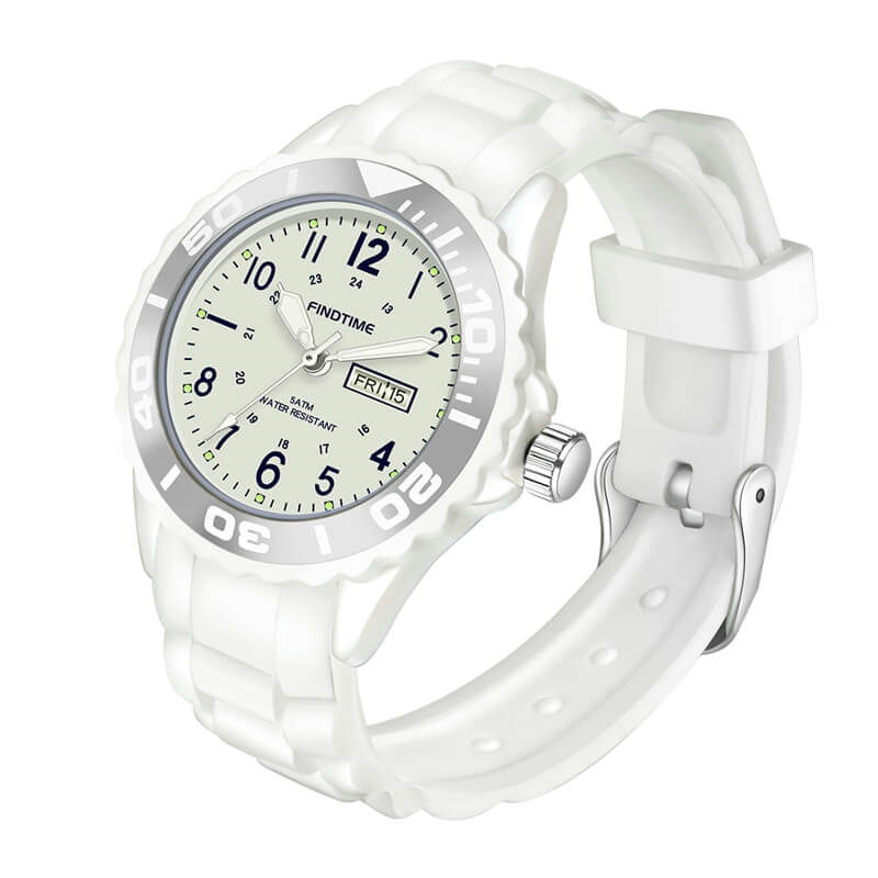 Findtime Damen-Armbanduhr, wasserdicht, Krankenschwesteruhr, Sport, analoge Armbanduhren 