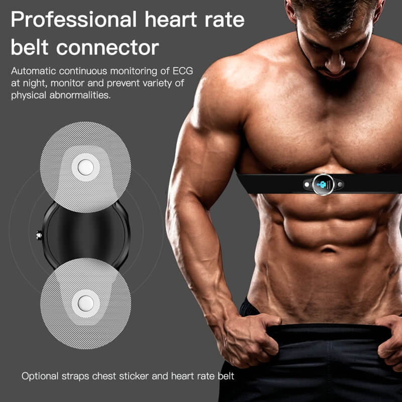 heart rate belt connector monitor