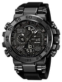 Findtime Mens Watch Sport Military Watches Colorful Waterproof Digital Analog Watch Tactical Outdoor Big Face Wrist Watches Dual Time LED Luminous Alarm Stopwatch Relojes para Hombres