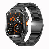 Smart Watches for Men Military Watches Health Monitor with Heart Rate Monitor Sleep Tracker Sports Watch 400mAh Big Battery for iOS Android