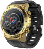 Military Smart Watches for Men, Tactical Smartwatch with Bluetooth Call 100+ Sport Modes Fitness Tracker Watch for Android and iOS