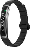 Smart Bracelet Fitness Tracker Heart Rate Monitor Sleep Activity Tracker Step Counter Calories Pedometer Waterproof Slim Thin Health Band for Women Ladies Men