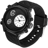 Findtime Mens Punk Watch Cool Unique Wrist Watches Sport Oversized Display