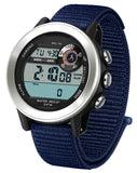 Findtime Men’s Fitness Activity Tracker Watch with Pedometer Calories & Distance Tracking Dual Time 5ATM Waterproof Countdown Timer Stopwatch Luminous Large Face Digital Watch
