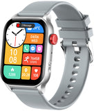 Smart Watch for Men/Women, 1.95" AMOLED Fitness Tracker Watches with Bluetooth Calls/Flashlight/100+ Sport Modes Heart Rate/Sleep Monitor Ultra Lightweight Ultrathin Design