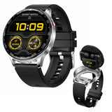 Smart Watch with Earbuds 2 in 1 Watch with Earbuds for Men Women with Heart Rate Monitor Sleep Tracker for Android iOS