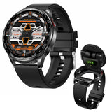 Smart Watch with Earbuds 2 in 1 Watch with Earbuds for Men Women with Heart Rate Monitor Sleep Tracker for Android iOS