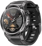 Military Smart Watches for Men, Tactical Smartwatch with Bluetooth Call 100+ Sport Modes Fitness Tracker Watch for Android and iOS