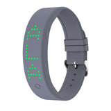 Smart Bracelet Alarm Bracelet Timer Watch Vibrating Reminder Watch Wrist Timer with Countdown Sleep Tracker
