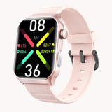 Fall Detection Smart Watch for Seniors Fall Alert Watch with SOS Heart Rate Monitor Sleep Monitoring Pedometer for Android iOS