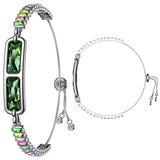 Smart Bracelet for Women Fitness Tracker Jewelry Fitness Bracelet Smart Band with Sleep Tracker Heart Rate Monitor Diamond for Android iOS