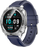 Smart Watches for Men with Rotating Bezel, Bluetooth Call Military Smartwatch Waterproof Tactical Fitness Tracker iOS Android Compatible