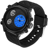Findtime Mens Punk Watch Cool Unique Wrist Watches Sport Oversized Display