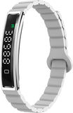 Smart Bracelet Fitness Tracker Heart Rate Monitor Sleep Activity Tracker Step Counter Calories Pedometer Waterproof Slim Thin Health Band for Women Ladies Men