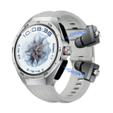 Smart Watch with Earbuds Fitness Watch with Sleep Tracker Heart Rate Monitor Pedometer Watch Calorie Bluetooth Call for iOS Android