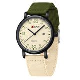 Findtime Military Watches for Men Waterproof Field Watch Tactical Wrist Watches Rugged Sports Watch with Tough Nylon Strap Easy to Read