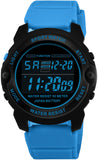 Findtime Pink Watches for Women Digital Small Simple Female Wrist Watch with Alarm/Stopwatch/5ATM Waterproof/LED Back Light