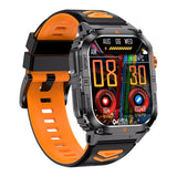 Military Watches Smart Watches Fitness Watch Fitness Tracker with Heart Rate Monitor Sleep Monitor Sports Modes Flashlight for Android iOS