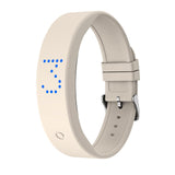 Smart Bracelet Alarm Bracelet Timer Watch Vibrating Reminder Watch Wrist Timer with Countdown Sleep Tracker