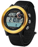 Findtime Men’s Fitness Activity Tracker Watch with Pedometer Calories & Distance Tracking Dual Time 5ATM Waterproof Countdown Timer Stopwatch Luminous Large Face Digital Watch