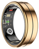 Smart Ring for Men Women Fitness Tracker Ring Health Smart Rings Heart Rate Monitor Sleep Tracker Calorie Step Counter Gesture Control Multi-Sport Modes Waterproof Compatible with iOS Android Phones