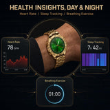 Smart Watch for Men with Heart Rate Sleep Sports Modes Bluetooth Call