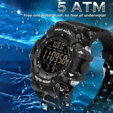 Findtime Military Watches for Men Waterproof Digital Watch Big Face Stopwatch Countdown Tactical Mens Sports Watch Alarm Relojes para Hombres Running Watches