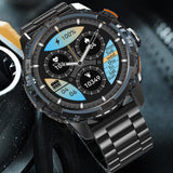 Rugged Smart Watches for Men Military Fitness Tracker with Answer/Make Calls 110+ Sports Modes Sleep Monitor LED Flashlight Smartwatch for Android and iOS