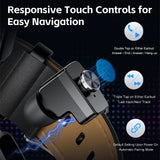 Smart Watch with Earbuds Fitness Watch with Sleep Tracker Heart Rate Monitor Pedometer Watch Calorie Bluetooth Call for iOS Android