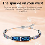 Smart Bracelet for Women Fitness Tracker Jewelry Fitness Bracelet Smart Band with Sleep Tracker Heart Rate Monitor Diamond for Android iOS