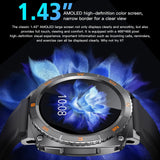 Smart Watches for Men with Rotating Bezel, Bluetooth Call Military Smartwatch Waterproof Tactical Fitness Tracker iOS Android Compatible