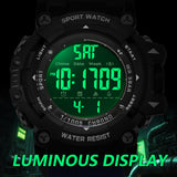 Findtime Military Watches for Men Waterproof Digital Watch Big Face Stopwatch Countdown Tactical Mens Sports Watch Alarm Relojes para Hombres Running Watches
