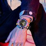 Findtime Tactical Watches for Men Black Military 5ATM Waterproof Sport Digital Watch Cool Designer World Time Countdown 12/24H Stopwatch