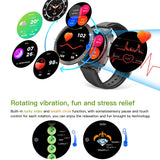 Smart Watches for Men with Rotating Bezel, Bluetooth Call Military Smartwatch Waterproof Tactical Fitness Tracker iOS Android Compatible