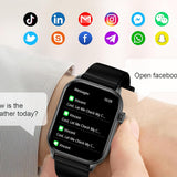 Smart Watch for Men/Women, 1.95" AMOLED Fitness Tracker Watches with Bluetooth Calls/Flashlight/100+ Sport Modes Heart Rate/Sleep Monitor Ultra Lightweight Ultrathin Design