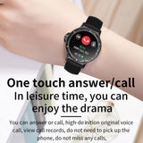 Fitness Tracker, Pink Diamonds Smart Watches for Women (Answer/Make Calls) with Full Touch Color Screen, Elegant Designer Activity Smartwatch