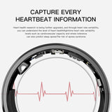 Smart Ring for Men Women Activity Health Tracker Heart Rate Monitor Sleep Pedometer Calorie Counter Ladies Fitness Smart Rings