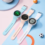 Findtime Digital Watch Waterproof Big Numbers 3-Alarms Stopwatch Sports Running Watches for Women Men Minimalist Electronic Wristwatch Easy Read Watch