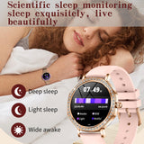 Smart Watches for Women Fitness Tracker Fitness Watch with Multiple Sport Modes Heart Rate Sleep Monitoring for Android iOS