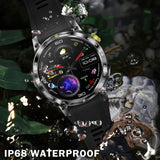 GPS Smart Watches for Men,Rugged Sport Fitness Watch for Outdoor,Workouts,Exercise with Compass,Bluetooth Calling,5ATM Waterproof,100+ Sport Modes,Compatible for Android iOS