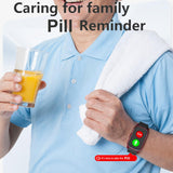 Fall Detection Smart Watch for Seniors Fall Alert Watch with GPS Track SOS Heart Rate Monitor Long Lasting Battery for Android iOS Red