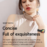 Smart Watch for Men/Women, 1.95" AMOLED Fitness Tracker Watches with Bluetooth Calls/Flashlight/100+ Sport Modes Heart Rate/Sleep Monitor Ultra Lightweight Ultrathin Design