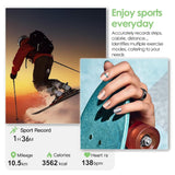 R99 Smart Ring for Men Women Health Rings Heart Rate Sleep Monitor Step Counter Pedometer Sports Ring Fashion Fitness Tracker Ring with Charging Case