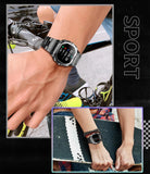 Smart Watch for Men Smart Watches Military Watches for Men Fitness Tracker Bluetooth Call Heart Rate Monitor Sleep Monitor Pedometer Step Counter Waterproof Smartwatch iOS Android Phones Canvas Band