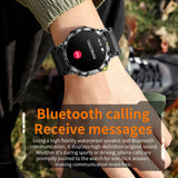 GPS Smart Watches for Men,Rugged Sport Fitness Watch for Outdoor,Workouts,Exercise with Compass,Bluetooth Calling,5ATM Waterproof,100+ Sport Modes,Compatible for Android iOS