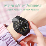 Findtime Watches for Women Ladies Jelly Casual Simple Nurse Easy to Read Arabic Numerals Girls Womens-3253