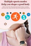 Diamonds Smart Watches for Women, Answer/Make Call Fitness Tracker for Android iOS Phones with AI Voice Control Heart Rate Sleep Monitor Pedometer