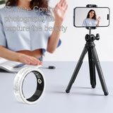 Smart Fitness Ring for Women Diamond Ring Activity Tracker Heart Rate Monitor Sleep Tracker Smart Rings Pedometer Step Counter Calorie Counter Exercise Ladies Rings for Women